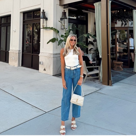 Princess Polly Denim - Princess Polly Wide-Leg Retro Jeans